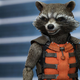 Illustration for article titled Holy cow, Hot Toys Rocket and Groot figures look iincredible/i